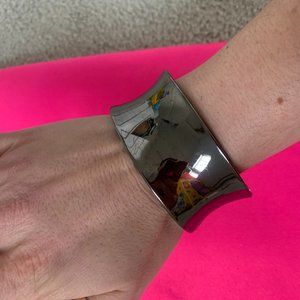 Hematite Hinge Bangle